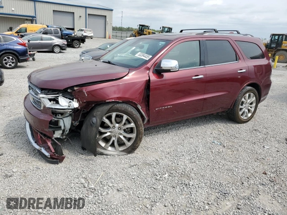 2017 Dodge Durango Citadel с VIN 1C4RDJEG6HC806023, выставлен на аукционе Copart как лот 53394455 с пробегом 118 803 миль миль и Списание • Salvage title. История ставок и продаж доступна на DreamBid. Изображение 1.
