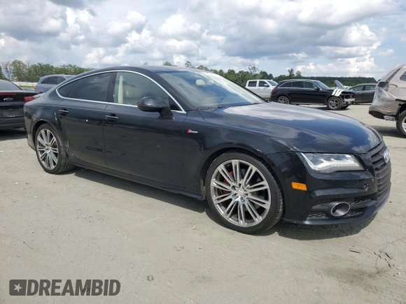 2012 Audi A7 Prestige with VIN WAU2GAFC6CN140635, listed as a Copart auction lot 61007245 with 156,190 mi miles and Clean title. Bid and sale history available at DreamBid. Image 4.