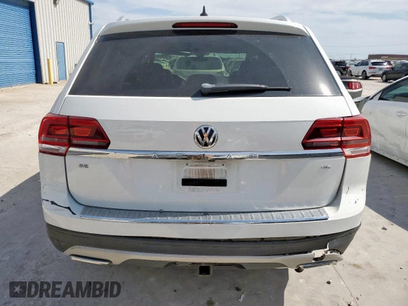 2019 Volkswagen Atlas SE z VIN 1V2WR2CA0KC596775, wystawiony jako Copart lot #56902495 z przebiegiem 57 040 mil mil oraz Szkoda całkowita • Salvage title. Historia ofert i sprzedaży dostępna na DreamBid. Obrazek 6.