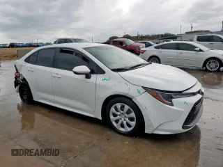2023 Toyota Corolla LE z VIN 5YFB4MDE0PP015995, wystawiony jako Copart lot #55266705 z przebiegiem 57 339 mil mil oraz Szkoda całkowita • Salvage title. Historia ofert i sprzedaży dostępna na DreamBid. Obrazek 4.