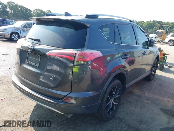 2016 Toyota RAV4 SE with VIN 2T3JFREV6GW424350, listed as a IAAI auction lot 42378966 with 178,669 mi miles and . Bid and sale history available at DreamBid. Image 4.