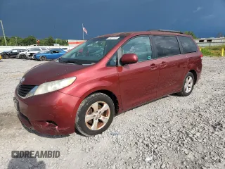 2013 Toyota Sienna LE AAS with VIN 5TDKK3DC6DS362510, listed as a Copart auction lot 65827725 with 175,045 mi miles and Clean title. Bid and sale history available at DreamBid. Image 1.