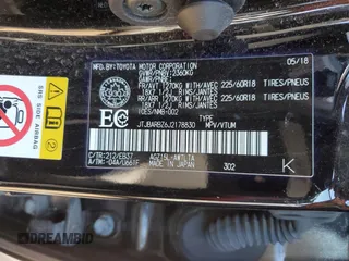 2018 Lexus NX with VIN JTJBARBZ6J2178830, listed as a Copart auction lot 51310715 with 121,059 mi miles and Salvage Title. Bid and sale history available at carsss.com. Image 13.