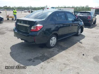 2022 Mitsubishi Mirage ES with VIN ML32FUFJ7NHF06356, listed as a IAAI auction lot 41815806 with 30,873 mi miles and . Bid and sale history available at DreamBid. Image 4.