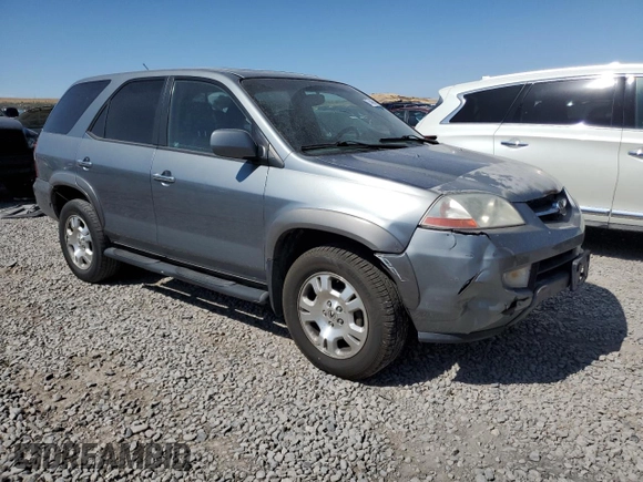 2001 Acura MDX with VIN 2HNYD18261H507365, listed as a Copart auction lot 71406714 with 251,853 mi miles and Salvage Title. Bid and sale history available at carsss.com. Image 4.