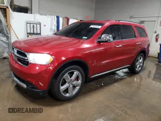 2011 Dodge Durango Citadel with VIN 1D4SE5GTXBC645377, listed as a Copart auction lot 47689395 with 112,710 mi miles and Salvage Title. Bid and sale history available at carsss.com. Image 1.