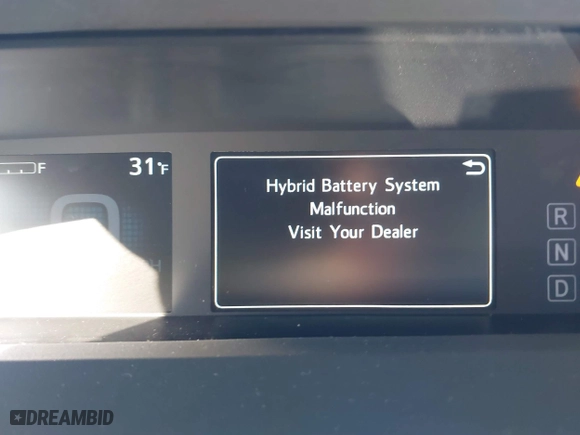 2020 Toyota Prius L Eco with VIN JTDKARFU2L3117344, listed as a IAAI auction lot 41613442 with 64,902 mi miles. Bid and sale history available at carsss.com. Image 12.