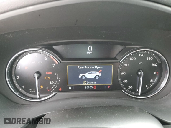 2021 Cadillac XT4 FWD Premium Luxury with VIN 1GYFZCR48MF071547, listed as a Copart auction lot 47564075 with 26,955 mi miles and Non Repairable. Bid and sale history available at carsss.com. Image 9.