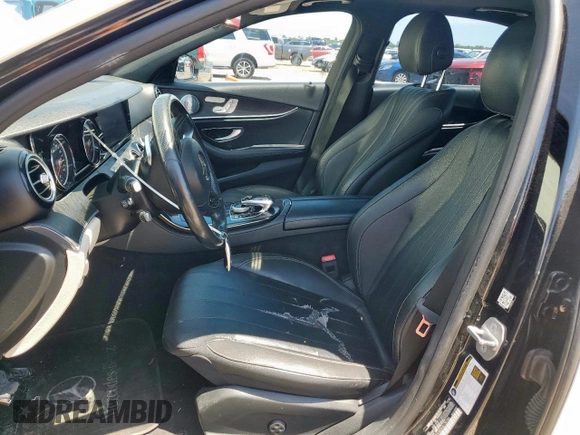 2017 Mercedes-Benz E 300 Luxury with VIN WDDZF4KB3HA174183, listed as a Copart auction lot 58222665 with 50,761 mi miles and Salvage title. Bid and sale history available at DreamBid. Image 7.