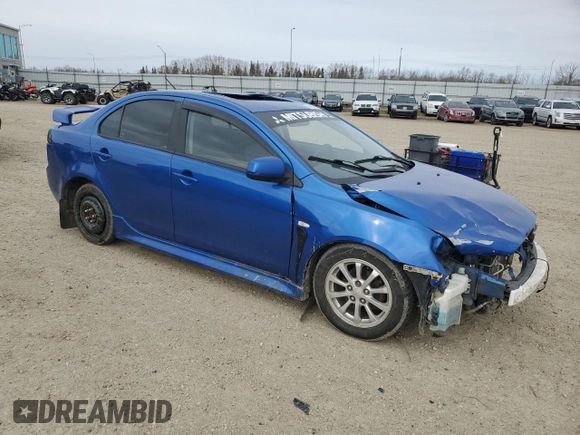 2012 Mitsubishi Lancer ES with VIN JA32U2FU7CU606426, listed as a Copart auction lot 52985355 with 261,158 mi miles and Salvage Title. Bid and sale history available at DreamBid. Image 4.