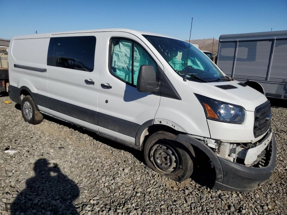 2019 Ford Transit Van with VIN 1FTYE2YM3KKA63169, listed as a Copart auction lot 79736584 with NaN miles and Salvage Title. Bid and sale history available at carsss.com. Image 4.