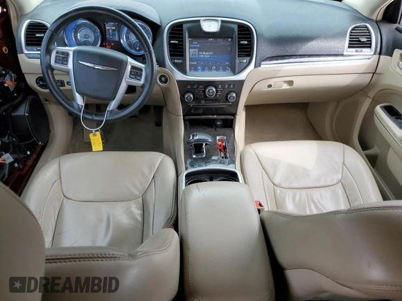 2014 Chrysler 300 with VIN 2C3CCAAG9EH138858, listed as a Copart auction lot 46431135 with 114,720 mi miles and Salvage Title. Bid and sale history available at DreamBid. Image 8.