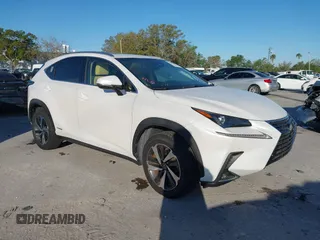 2019 Lexus NX 300h z VIN JTJBJRBZ2K2109540, wystawiony jako IAAI lot #41713515 z przebiegiem 42 790 mil mil oraz . Historia ofert i sprzedaży dostępna na DreamBid. Obrazek 1.