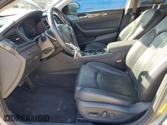 2019 Hyundai Sonata SEL with VIN 5NPE34AF5KH808518, listed as a Copart auction lot 53586045 with 91,307 mi miles and Salvage Title. Bid and sale history available at DreamBid. Image 7.
