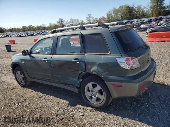 2004 Mitsubishi Outlander z VIN JA4LZ41FX4U057120, wystawiony jako Copart lot #76842914 z przebiegiem 109 281 mil mil oraz Szkoda całkowita • Salvage title. Historia ofert i sprzedaży dostępna na DreamBid. Obrazek 2.