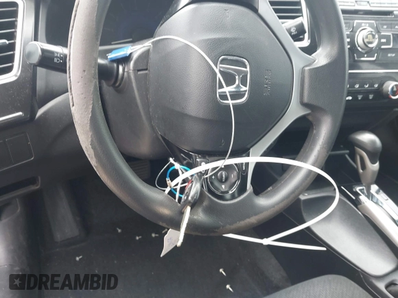2013 Honda Civic LX with VIN 2HGFB2F53DH594735, listed as a IAAI auction lot 41910115 with Not Provided miles and . Bid and sale history available at DreamBid. Image 11.