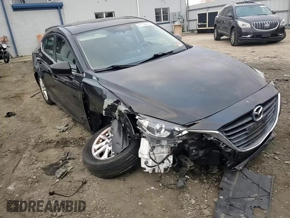 2016 Mazda 3 i Touring with VIN 3MZBM1W79GM268881, listed as a Copart auction lot 81152094 with 46,533 mi miles and Salvage Title. Bid and sale history available at DreamBid. Image 11.