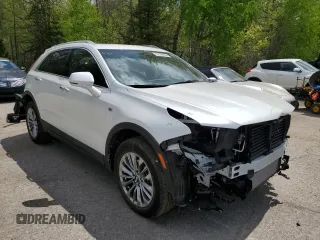2024 Cadillac XT4 AWD Premium Luxury with VIN 1GYFZDR42RF162925, listed as a Copart auction lot 57039935 with 3,489 mi miles and Clean title. Bid and sale history available at DreamBid. Image 4.