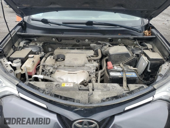 2017 Toyota RAV4 LE with VIN JTMBFREV4HJ168309, listed as a Copart auction lot 58152225 with 74,450 mi miles and Salvage title. Bid and sale history available at DreamBid. Image 12.