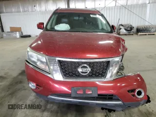2015 Nissan Pathfinder Platinum with VIN 5N1AR2MN7FC670076, listed as a Copart auction lot 52498125 with 101,993 mi miles and Salvage title. Bid and sale history available at DreamBid. Image 5.