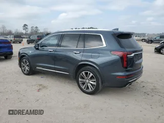 2021 Cadillac XT6 Premium Luxury with VIN 1GYKPCRS4MZ147444, listed as a Copart auction lot 44636035 with 38,160 mi miles and Salvage Title. Bid and sale history available at DreamBid. Image 2.
