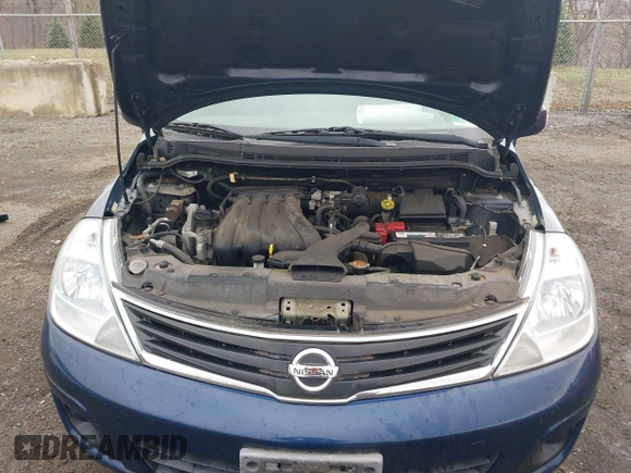 2012 Nissan Versa S with VIN 3N1BC1CP1CL369944, listed as a IAAI auction lot 41908587 with 48,390 mi miles. Bid and sale history available at carsss.com. Image 10.