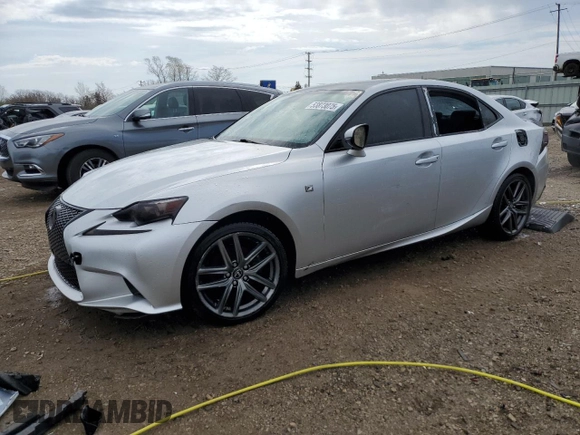 2015 Lexus IS 250 z VIN JTHCF1D27F5021466, wystawiony jako Copart lot #53873075 z przebiegiem 109 462 mil mil oraz Szkoda całkowita • Salvage title. Historia ofert i sprzedaży dostępna na DreamBid. Obrazek 1.