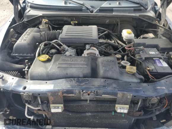 2002 Dodge Dakota SLT with VIN 1B7HG48N32S514521, listed as a Copart auction lot 48030635 with 321,011 mi miles and Salvage Title. Bid and sale history available at carsss.com. Image 12.