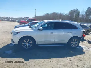 2014 Acura MDX Advance with VIN 5FRYD4H84EB001636, listed as a IAAI auction lot 41644117 with 124,460 mi miles and . Bid and sale history available at carsss.com. Image 15.