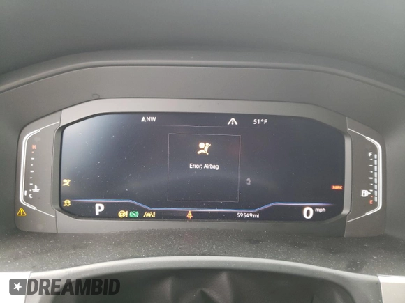 2020 Volkswagen Atlas SEL with VIN 1V2MC2CA0LC204145, listed as a Copart auction lot 72953303 with 59,549 mi miles and . Bid and sale history available at DreamBid. Image 9.