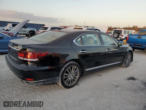 2013 Lexus LS 460 L с VIN JTHGL5EF0D5047651, выставлен на аукционе Copart как лот 74541134 с пробегом Не указан миль и На запчасти • Non repairable. История ставок и продаж доступна на DreamBid. Изображение 3.