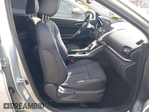 2025 Mitsubishi Eclipse Cross SE with VIN JA4ATWAA9SZ012842, listed as a IAAI auction lot 42014042 with 8,030 mi miles and . Bid and sale history available at DreamBid. Image 5.