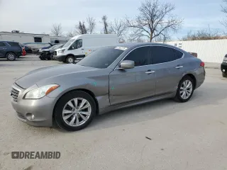 2011 Infiniti M with VIN JN1AY1AP3BM520769, listed as a Copart auction lot 47553175 with 118,728 mi miles and Salvage Title. Bid and sale history available at carsss.com. Image 1.