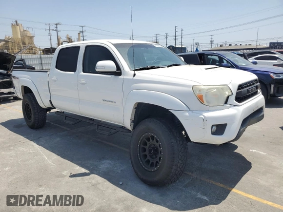 2014 Toyota Tacoma PreRunner with VIN 3TMKU4HN8EM041212, listed as a Copart auction lot 61948125 with 83,601 mi miles and Salvage title. Bid and sale history available at DreamBid. Image 4.
