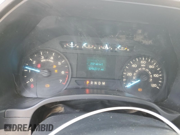 2019 Ford F-150 XL with VIN 1FTMF1C59KKD92979, listed as a Copart auction lot 53800625 with 129,437 mi miles and Salvage title. Bid and sale history available at DreamBid. Image 9.