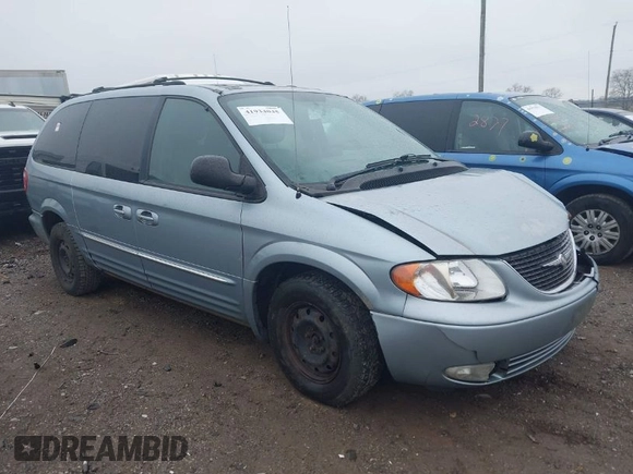 2004 Chrysler Town & Country Touring with VIN 2C4GP54L54R585259, listed as a IAAI auction lot 41934045 with 211,376 mi miles and . Bid and sale history available at DreamBid. Image 1.
