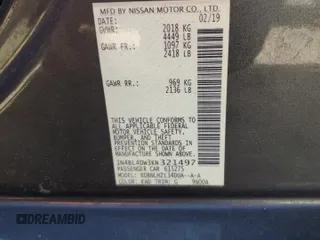 2019 Nissan Altima SV z VIN 1N4BL4DW3KN321497, wystawiony jako Copart lot #57959005 z przebiegiem 78 807 mil mil oraz Szkoda całkowita • Salvage title. Historia ofert i sprzedaży dostępna na DreamBid. Obrazek 12.