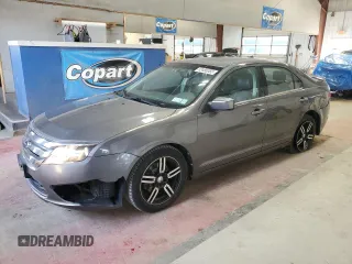 2012 Ford Fusion SEL with VIN 3FAHP0JA1CR281869, listed as a Copart auction lot 52486365 with 124,312 mi miles and Salvage Title. Bid and sale history available at carsss.com. Image 1.