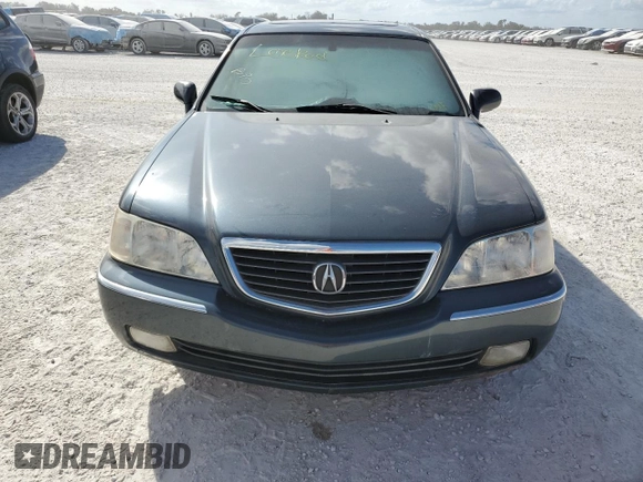 2003 Acura RL with VIN JH4KA96513C000734, listed as a Copart auction lot 75323844 with 0 mi miles and Salvage Title. Bid and sale history available at carsss.com. Image 5.