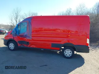 2023 Ford Transit Cargo with VIN 1FTBR1C88PKB51687, listed as a IAAI auction lot 41633028 with 19,577 mi miles. Bid and sale history available at carsss.com. Image 15.
