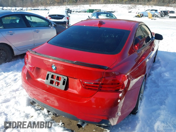 2016 BMW 4 Series 435i xDrive с VIN WBA3R5C50GK374031, выставлен на аукционе IAAI как лот 41444797 с пробегом 60 527 миль миль и . История ставок и продаж доступна на DreamBid. Изображение 4.