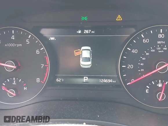 2017 Kia Cadenza Limited with VIN KNALC4J13H5092381, listed as a IAAI auction lot 41418629 with 124,694 mi miles. Bid and sale history available at carsss.com. Image 15.