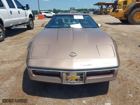 1985 Chevrolet Corvette with VIN 1G1YY0781F5115024, listed as a IAAI auction lot 42096552 with 217,699 mi miles. Bid and sale history available at carsss.com. Image 6.