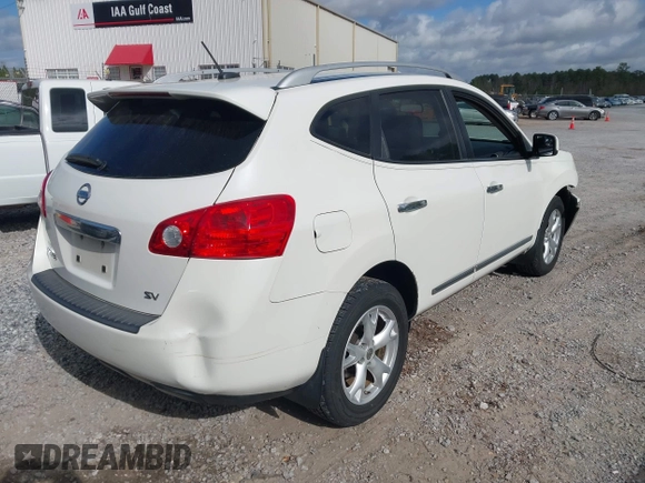 2011 Nissan Rogue SV with VIN JN8AS5MT1BW174941, listed as a IAAI auction lot 41832979 with 143,937 mi miles. Bid and sale history available at carsss.com. Image 4.