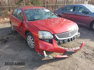2012 Mitsubishi Galant FE with VIN 4A32B2FF2CE024735, listed as a IAAI auction lot 41528618 with 217,173 mi miles. Bid and sale history available at carsss.com. Image 1.
