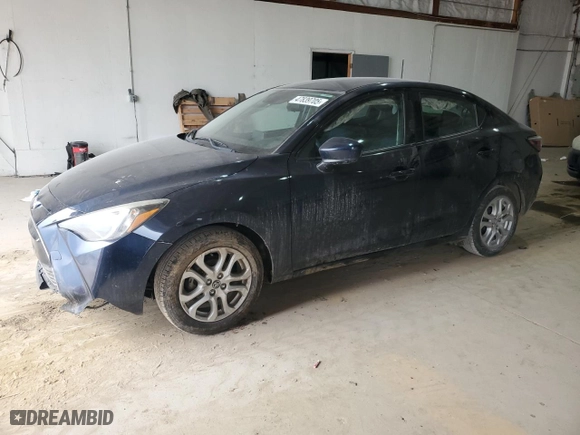 2017 Toyota Yaris iA with VIN 3MYDLBYV5HY151360, listed as a Copart auction lot 47839705 with 84,382 mi miles and Salvage Title. Bid and sale history available at carsss.com. Image 1.