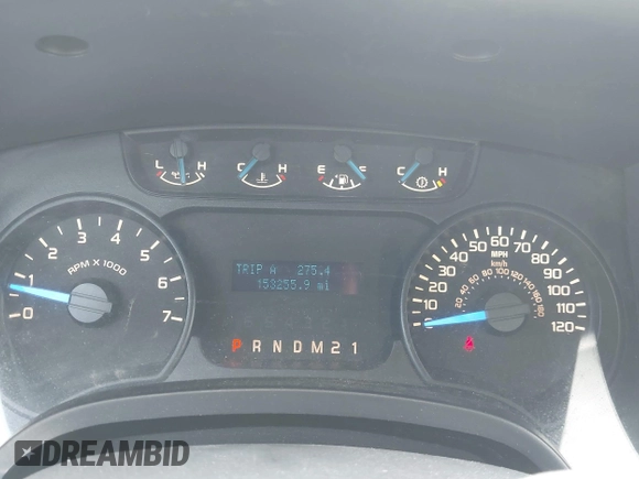 2014 Ford F-150 XL with VIN 1FTFX1EF2EKD41100, listed as a IAAI auction lot 42506812 with 153,255 mi miles and . Bid and sale history available at DreamBid. Image 7.