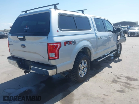 2017 Ford F-150 XL with VIN 1FTEW1EG0HKC60169, listed as a IAAI auction lot 41972780 with 179,801 mi miles. Bid and sale history available at carsss.com. Image 4.