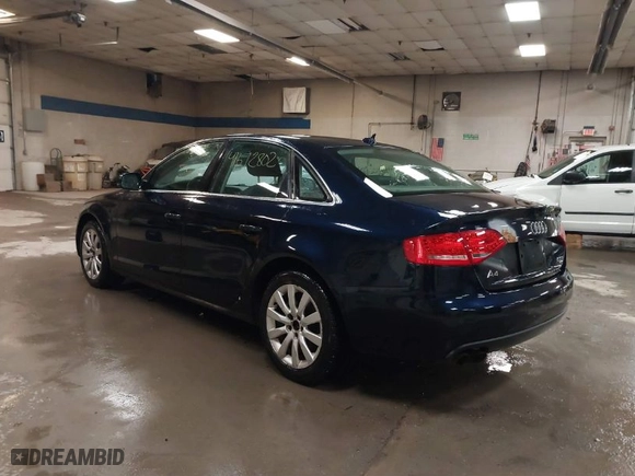 2010 Audi A4 2.0T Premium Plus with VIN WAUFFAFL5AN000478, listed as a IAAI auction lot 41672802 with 193,072 mi miles. Bid and sale history available at carsss.com. Image 3.