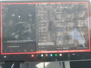 2024 Tesla Model Y Long Range z VIN 7SAYGDEE1RF985095, wystawiony jako Copart lot #55155635 z przebiegiem 17 007 mil mil oraz Szkody całkowita. Historia ofert i sprzedaży dostępna na DreamBid. Obrazek 9.